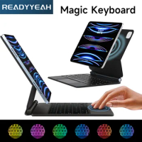 Backlight Magic Keyboard for iPad Pro 11 12.9 3rd/4/5/6th Cover Case iPad Air 4 Air 5 Keyboard Wireless Keyboard for iPad 10th