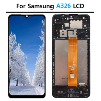 LCD Screen For Samsung Galaxy A32 5G A326 SM-A326B Display Touch Screen Replacement With Frame For Samsung A326 LCD