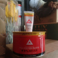 dempul Alfa dempul polyester PUTTY dempul hijau 1kg