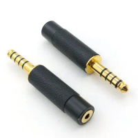 1PCS 4.4mm 5 Pole Male to 2.5mm 4 Pole Female Balanced Adapter For Sony NW-WM1Z