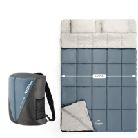 【May Shop】可水洗 雙人保暖睡袋 可分為兩張單人款