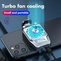 H15 Universal Portable Mobile Phone Game Cooler Cooling Fan Radiator iPhone Fast Cooling Light Effec
