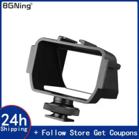 Universal Camera Mirror Flip Screen Selfie Vlog 3 Cold Shoe Mount for Fujifilm XT5 X-T4 for Sony ZV-E10 Nikon Z7 Z6 DSLR Camera