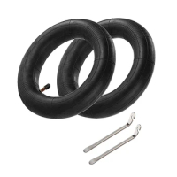 2Pcs For Xiaomi M365 8 1/2 Inner Tube, Electric Scooter Tires 8.5 Inch Wheel With 2 Tire Changers, Reinforced Valve