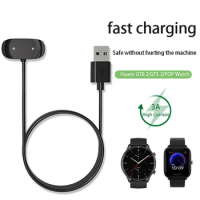 USB Charging Cable Cord For Huami Amazfit T-Rex pro Bip U/GTR2/GTR 2e/GTS2/Pop pro/Zepp E Smart Watch Dock Charger Adapter