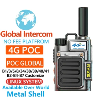 High quality LTE 4g Handheld Radio Platform Global talking Portable POC Radio walkie talkie