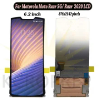 For Motorola Moto Razr 5G 2020 XT2071-4 LCD Display+Touch Screen Digitizer Assembly Replacement for Motorola Razr 5G LCD