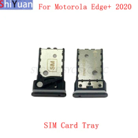 SIM Card Tray Memory MicroSD Card For Motorola Moto Edge+ 2020 Edge Plus SIM Card Slot Holder Replacement Parts