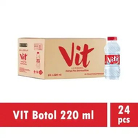 VIT Air Mineral DUS Gelas 200ml Botol 550ml Botol 1500ml (1 Dus) Botol 220ml