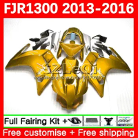 Body For YAMAHA FJR1300A FJR 1300 A CC FJR1300 Gloss golden 13 14 15 16 148No.15 FJR-1300A FJR-1300 