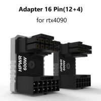 ATX3.0 Graphics Card GPU Power Supply Adapter 16Pin 600W 180 Degree STD/RVS DIY for RTX 4090 4080 4070 Ti 3090 Ti Graphics Card