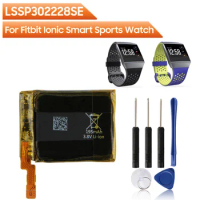 Original Replacement Battery LSSP302228SE For Fitbit Ionic Smart Sports Watch Rechargeable Battery 195mAh With Tools