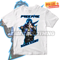 (BISA COD) KAOS ANAK BAJU ANAK FF KARAKTER FF FREE NAMA KAOS FF VERSI PEDANG KATANA KAOS TSHIRT ANAK