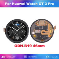 Original For Huawei Watch GT 3 Pro 3Pro ODN-B19 LCD Watch Display Touch Screen Digitizer Assembly For Huawei GT3 Pro 46mm