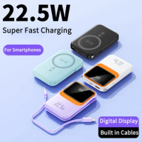 20000mAh Power Bank Magnetic Wireless Powerbank for iPhone 14 13 12 22.5W Fast Charging Mini Powerbank for Huawei Xiaomi Samsung