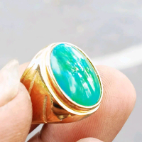 Cincin Batu Akik Bacan Doko Majiko Kualitas Super