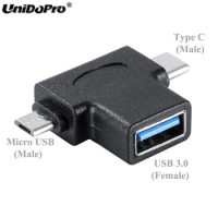 USB 3.0 OTG Cable Adapter Micro USB Type C Converter for Sony Xperia XZ3 L1 L2 XZs XZ1 XZ2 Premium X Compact XA1 Plus XA2 Ultra