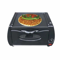 15L Large Capacity Home Kitchen Appliances Electric Oven Toaster Oven Black Multifunctional Ovens