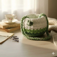 Tas Selempang Anak/Dewasa Rajut Premium Handmade - by Shanum
