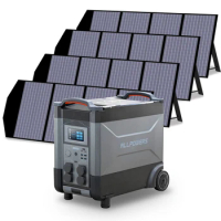 ALLPOWERS Portable Power Station 4000W Home Backup Power,Fast Charging in 1 Hours with Solar Panels SP029 for Power Outages RV