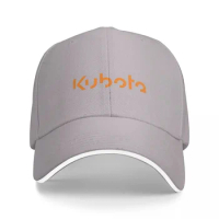 Orange Text Kubota Baseball Caps Fashion Men Women Hats Outdoor Adjustable Casual Cap Hip Hop Baseball Hat Polychromatic
