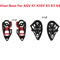 Motorcycle Helmet Parts Accessories Helmet Visor Base Lock for AGV K1 K3SV K5 Casco Moto Mechanism Capacete Shield Lock