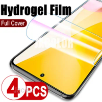 4Pcs Hydrogel Film Screen Protector For Xiaomi 12 Lite Mi 10 10T 11 Lite 5G NE Screen Protector Gel Film For Xiaomi12Lite 12Lite