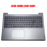US Russian Keyboard for Lenovo Ideapad L340-15IWL L340-15API 5CB0S16592 Topcase Palmrest