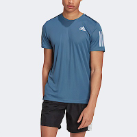 Adidas Own The Run Tee HL5988 男 短袖 上衣 運動 慢跑 訓練 反光 吸濕 排汗 藍