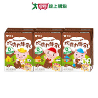 味全極品限定巧克力牛乳200ML x6入【愛買】