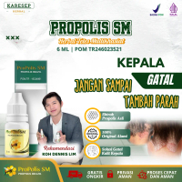 Propolis SM - Obat Herbal Gatal Kepala, Kepala Korengan, Borok di Kepala, Infeksi Jamur Kepala, Psor