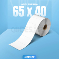 Codeshop Stiker Label Thermal 65x40 mm 1 Line Sticker Produk Printer Barcode 1000 Pcs