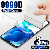 3Pcs Hydrogel Film For Nokia G300 C31 C30 C21 C20 C10 X20 X10 X100 C200 G310 G60 G50 G42 G22 G20 G10 G21 G11 Screen Protector