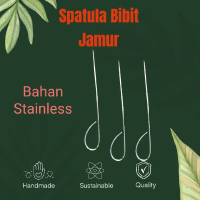 Spatula Jamur Stainless untuk Meng inokulasi Bibit jamur