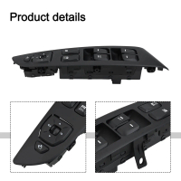 สวิตช์กระจกไฟฟ้า Master, 93570-2S1509P, สำหรับ Hyundai Tucson iX iX35, 10-15