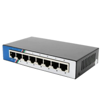 Gigabit Network Switch 8-way 8-port Monitoring Network Camera Router Splitter Ethernet 1000M