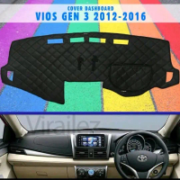 Cover Dasbor Mobil Vios Gen 3 Dashboard Vios 2012-2016 Car