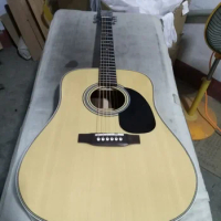 free shipping Handmade Acousic guitar 41 inch D Guitarra acustica natural solid top HD acoustic electric guitar