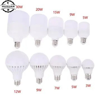 LED Bulb E27 Lamps DC 12V LED Light 3W 5W 7W 9W 12W 15W 20W 30W Real Power Light Bulbs Spotlight Lampada LED Bombillas Lamp
