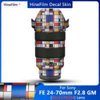 Hinefilm Skin for sony 24 70 f2 8 lens Skin FOR Sony FE24-70F2.8GM skin 2470GM Lens Cover FE24-70 F2.8 skin 2470 Wrap Film