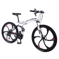 21 speed folding mountain bike 24/26inch Woman/man Dual disc brakes Spoke wheel/knife wheel Adult mountain bicycle