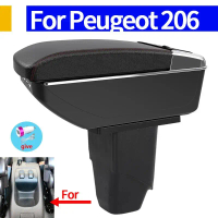 ที่เท้าแขน, สำหรับ PEUGEOT 206, กล่องที่เท้าแขนรถ, ชิ้นส่วนปรับเปลี่ยน, กล่องเก็บของ, อุปกรณ์ตกแต่งภ