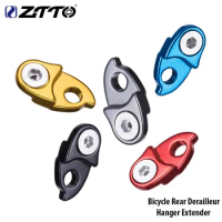 ZTTO Bike Rear Derailleur Hanger Extension Aluminum Extender MTB Road Bicycle Mountain Cycling Frame Gear Tailhook Parts
