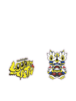 สติ๊กเกอร์ Loooky Mata Logo & Character 2 ชิ้น หลากสี
