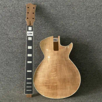 Unfinished Electric Guitar DIY Kits Genuine Tagima Mirach Solid Mahogany+Solid Maple Top Fingerboard