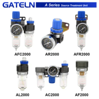 AR2000 AFR2000 AFC2000 AC2000 AF2000 AL2000 air source processor air pump pressure regulating valve oil-water separator filter