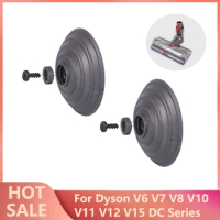 2pcs Ball Wheel For Dyson V6 V7 V8 V10 V11 V12 V15 DC Vacuum Cleaner 35W 50W Direct Drive Cleaner Head Wheels Replacement Parts