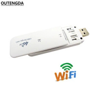 Unlocked Pocket Router 4G LTE Mobile USB WiFi Router Network Hotspot 3G 4G Wi-Fi Modem Router with SIM Card Slot
