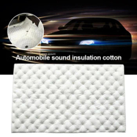 Car Sound Proofing Pad Foam Deadening Insulation Closed Cell Flame Retardant Mat White Sound-absorbing Cotton Pad Cars Interior