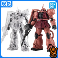 BANDAI Original Gashapon Anime Gundam CAPSULE ACTION CHAR'S ZAKU II Action Figure Collection Model Doll Toys Gifts For Boys Kids